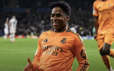 ENDRICK MARCA GOL EN VICTORIA DEL REAL MADRID EN LA SEMIFINAL DE LA COPA DEL REY